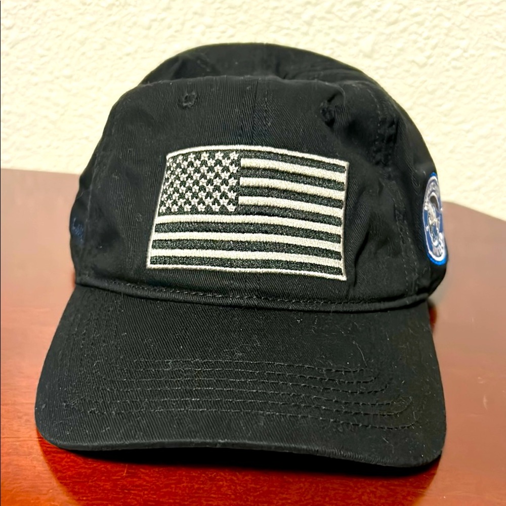 Black Minor League Hockey Wenatchee Wild  Hat Cap WA Washington